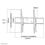 Neomounts LFD-W2000 beslag - vipning -_8