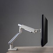 Desk mount for monitor LED/LCD 17-32  ART L-19GD gas assistance 2-9 kg 2x USB 3.0 White