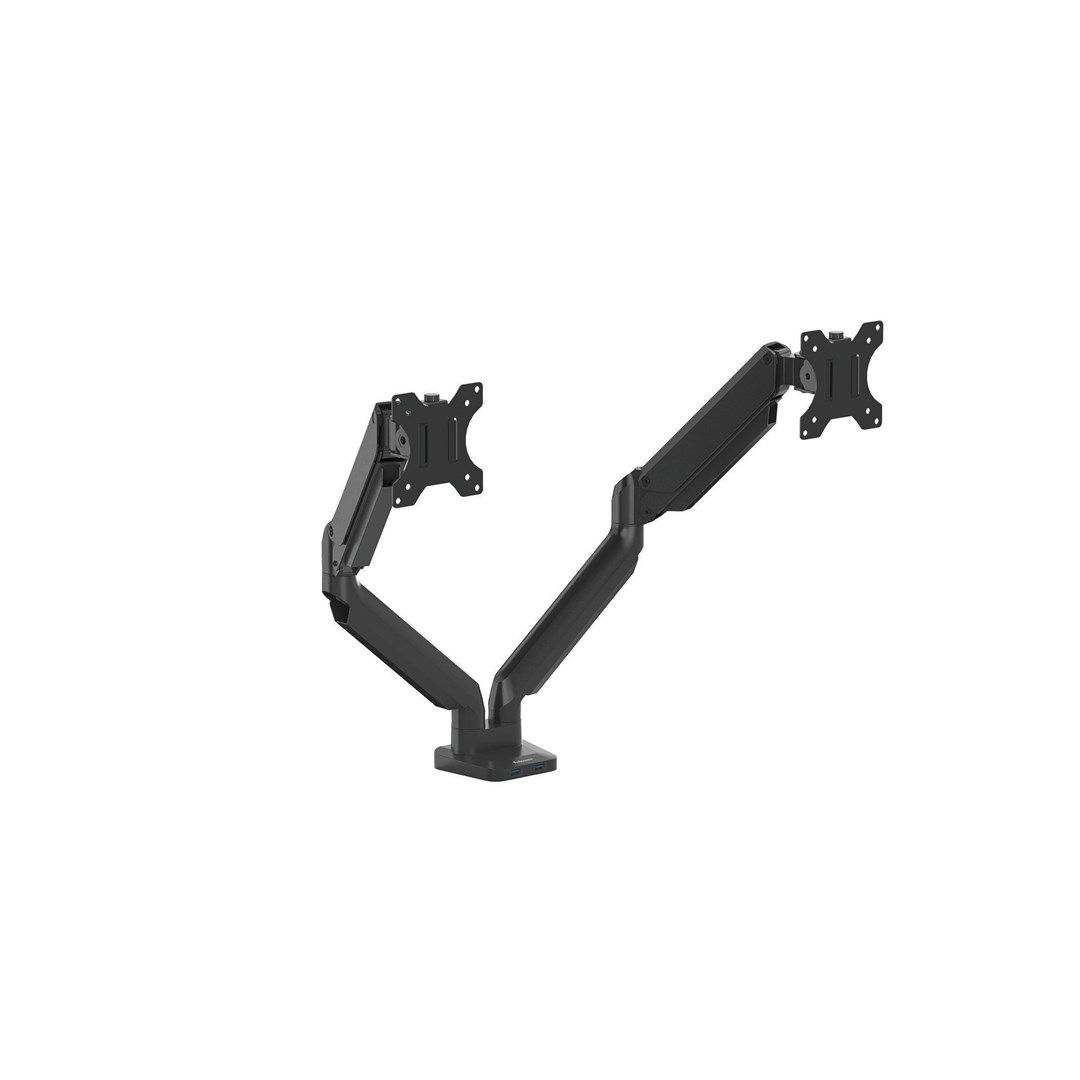 Fellowes Ergonomics arm for 2 monitors - Platinum series  black_2