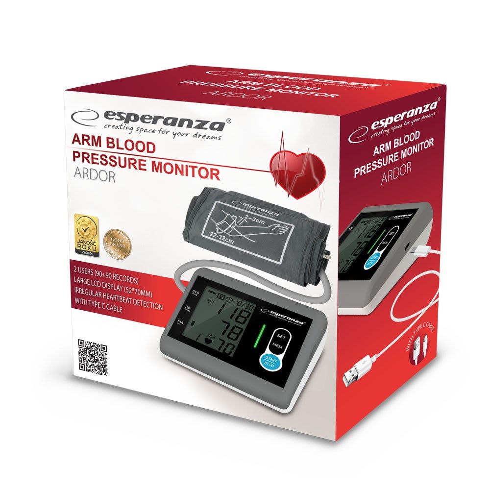 Esperanza ECB004 upper arm blood pressure monitor_5