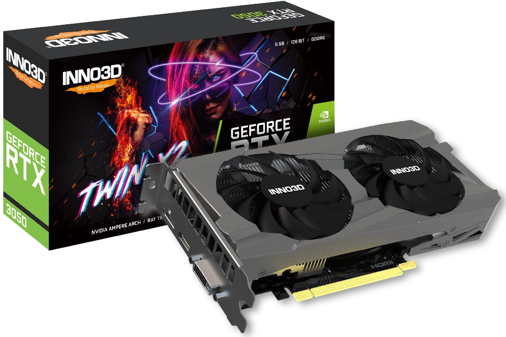 Inno3D GeForce RTX 3050 Twin X2 NVIDIA 6 GB GDDR6_3