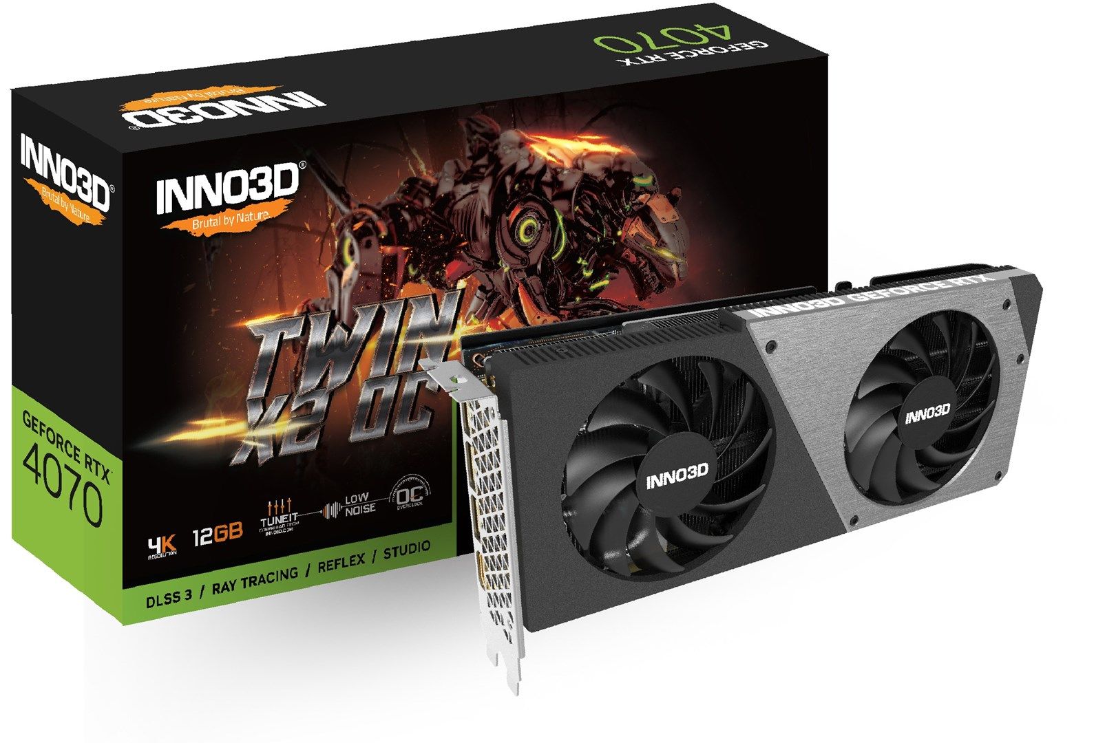 INNO3D GeForce RTX 4070 Twin X2 OC  12288 MB GDDR6X_2