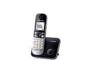 Panasonic | Cordless | KX-TG6811FXB | Built-in display | Caller ID | Black | Conference call | Phonebook capacity 120 entries | Speakerphone | Wireless connection_1