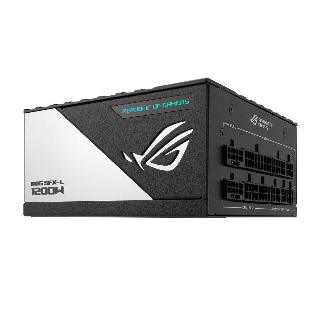 ASUS ROG -LOKI-1200T-SFX-L-GAMING power supply unit 1200 W 20+4 pin ATX Black  Silver_6