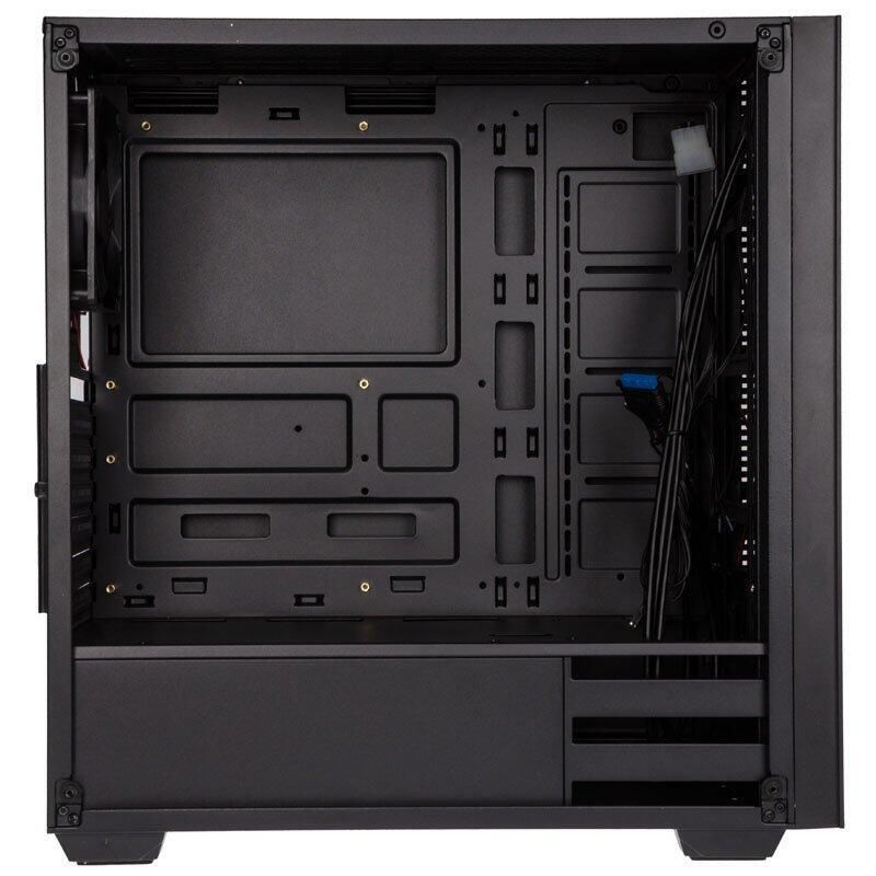 Kolink Stronghold Mid Tower  Tempered Glass - black Window_6