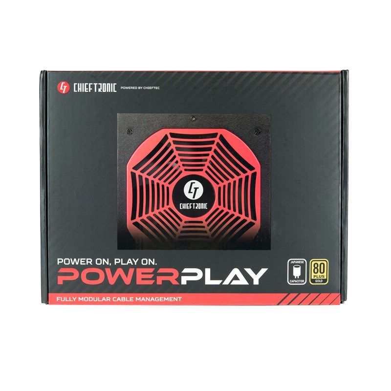 Chieftec PowerPlay power supply unit 550 W 20+4 pin ATX PS/2 Black  Red_9