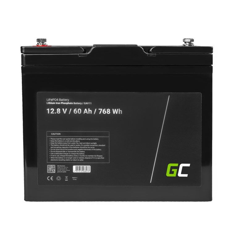 Green Cell CAV11 vehicle battery Lithium Iron Phosphate (LiFePO4) 60 Ah 12.8 V Marine / Leisure_5