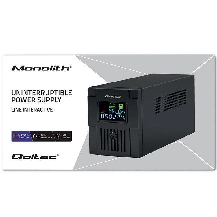 Qoltec 53770 uninterruptible power supply (UPS) Line-Interactive 1.5 kVA 900 W 2 AC outlet(s)_11