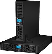 UPS PowerWalker VI 2000 RT LCD, 2000 VA, 1800 W, cu management, line-interactive, 1x USB, 12 V / 7Ah LCD, Tower/Rack 2U, Negru 