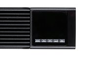 UPS Ever POWERLINE RT PRO 2000, 2000 VA, 2000 W, cu management, on-line double-conversion, 8x C13, 1x USB, 12V/9Ah Tower/Rack 2U, Negru 
