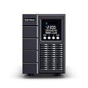 UPS Cyber Power OLS2000EA-DE, 2000 VA, 1800 W, cu management, on-line double-conversion, 2x Schuko, 2x C13, 1x C14, Sealed Lead-acid, 13 minute (50% sarcina), LCD, Tower, Negru 