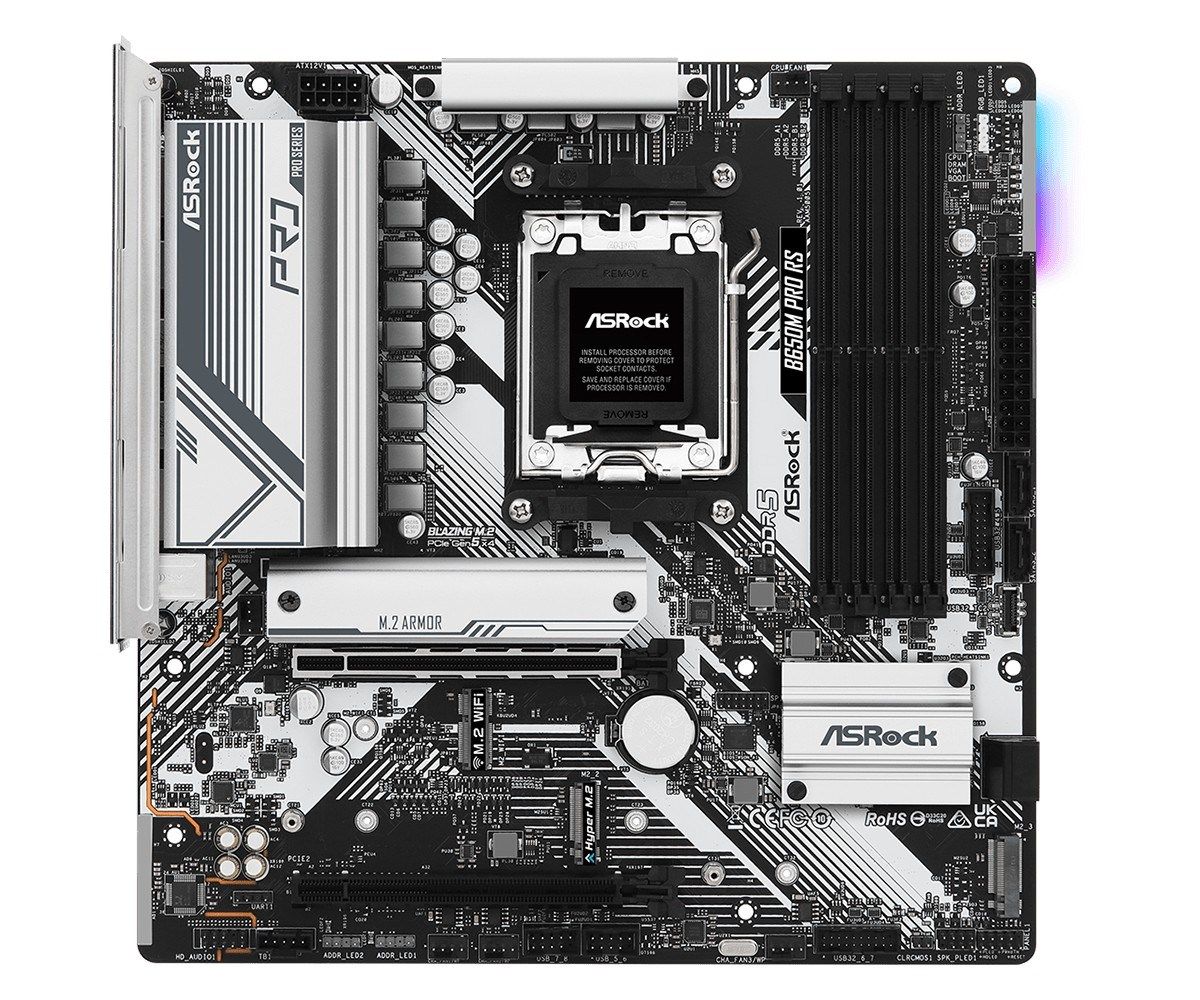 Asrock B650M Pro RS AMD B650 Socket AM5 micro ATX_2