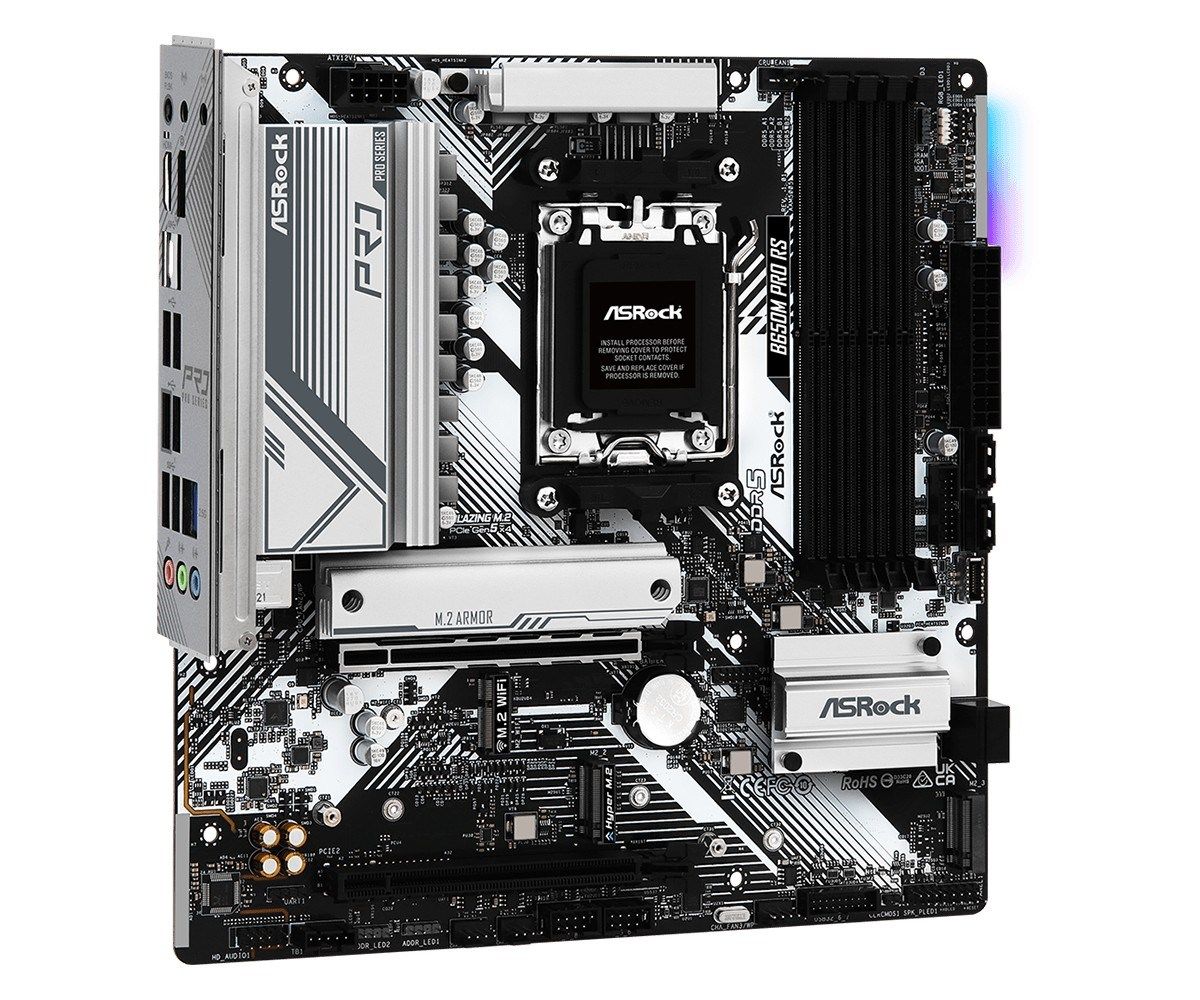 Asrock B650M Pro RS AMD B650 Socket AM5 micro ATX_4