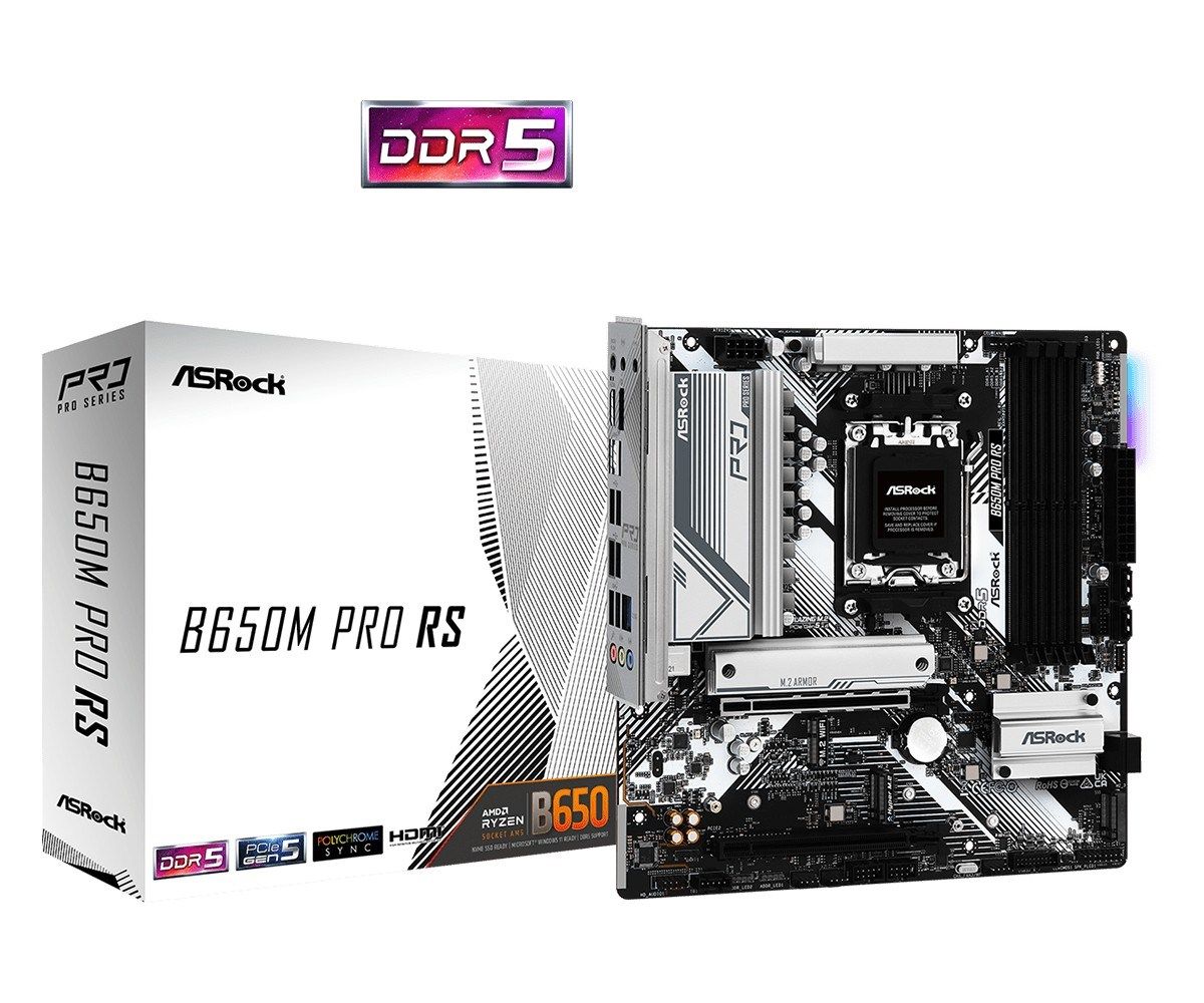 Asrock B650M Pro RS AMD B650 Socket AM5 micro ATX_7