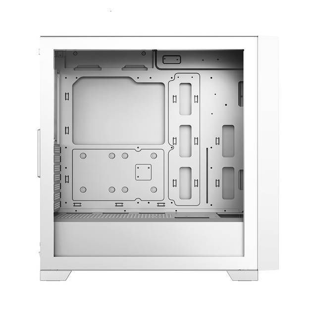 CARCASA PCCooler  C3 D510 , middle tower, gaming, fara sursa, suporta 8xfan, , PSU shroud, USB 3.1 gen 1 x 2, audio, mic, 7 sloturi expansiune, alb,  C3D510 WH 