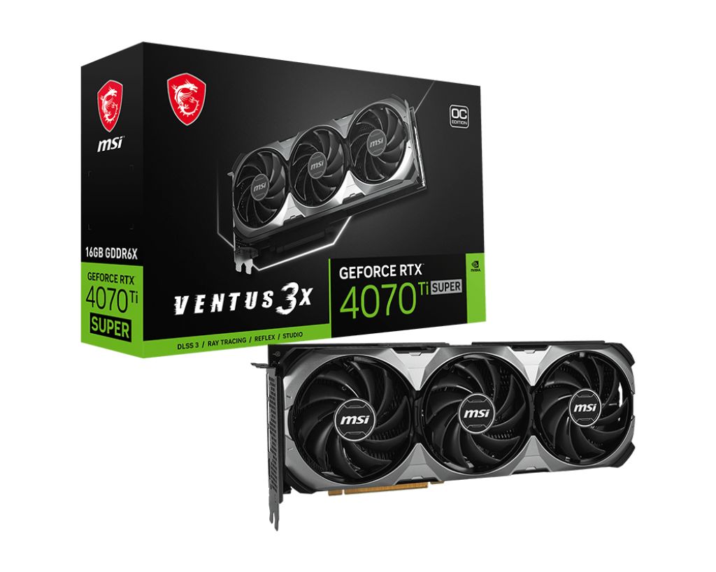 GeForce RTX 4070 Ti SUPER 16G VENTUS 3X OC, 16GB GDDR6, 256-bit_8