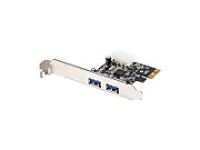 LANBERG PCE-US3-002 Lanberg PCI Express->USB 3.1 GEN1 2-PORT + Low profile_3