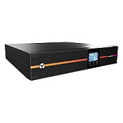 UPS Vertiv GXE3-1000IRT2UXL, 1000 VA, 900 W, on-line double-conversion, 8x C13, 1x C14, Rack 2U, Negru 