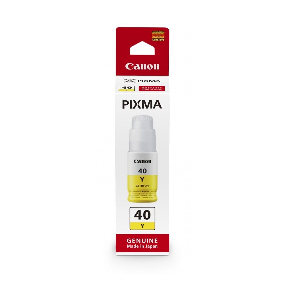 Flacon cerneala Canon 3402C001 ,Galben ,7.700 pagini ,Original (GI-40Y) 