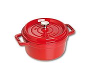 Staub Round Cast Iron Pot - Red  2.6 ltr_1