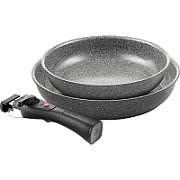 set of 2 frying pans (24 + 28 cm) 1H_1