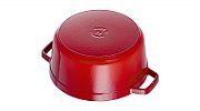 Round cast iron pot Staub - Red  1.7 ltr_4