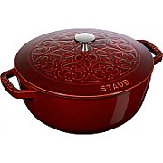 Round cast iron pot lily Staub - Grenadine  5 ltr_1