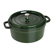 Staub Round Cast Iron Pot - 6.7 ltr  Green_1