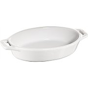 Staub Oval Ceramic Platter - 400 ml  White_1