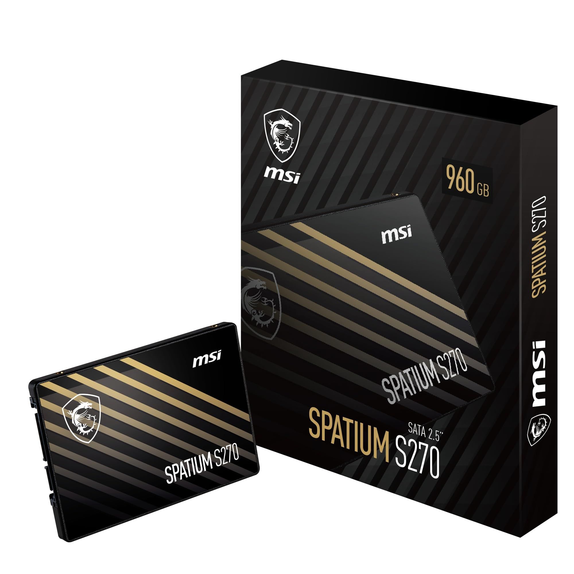 MSI SPATIUM S270 SATA 2.5 960GB internal solid state drive 2.5  Serial ATA III 3D NAND_2