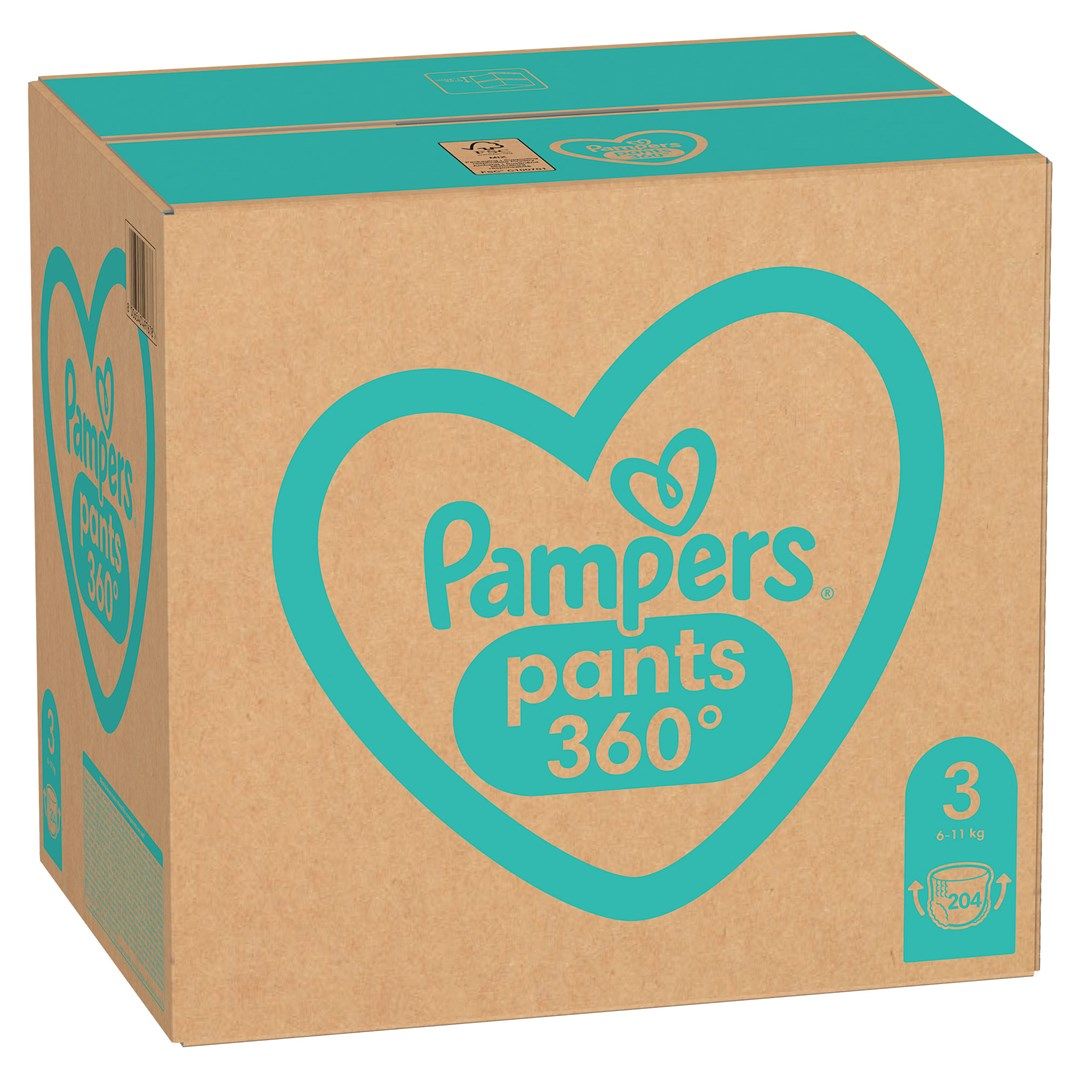 Pampers Pants Boy/Girl 3 204 pc(s)_6