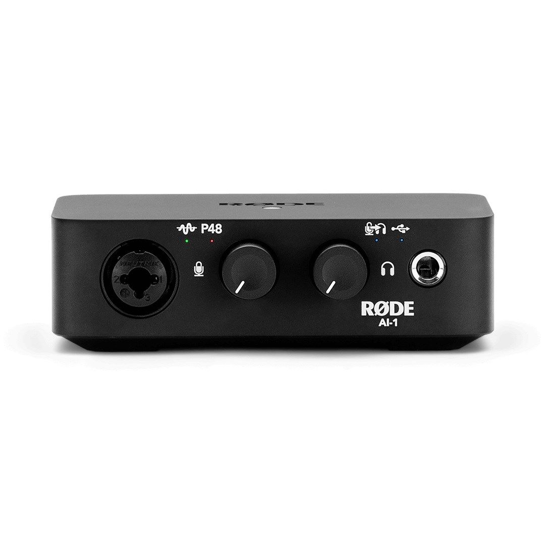 RODE AI-1 USB Audio interface A-A preamplifier 24 bit 96 kHz Black_2