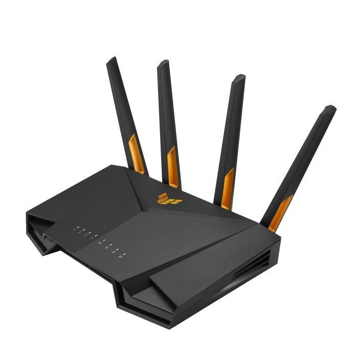 ASUS TUF Gaming AX3000 V2 wireless router Gigabit Ethernet Dual-band (2.4 GHz / 5 GHz) Black  Orange_17