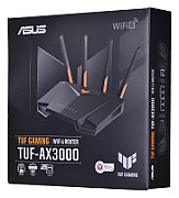 ASUS TUF Gaming AX3000 V2 wireless router Gigabit Ethernet Dual-band (2.4 GHz / 5 GHz) Black  Orange_3