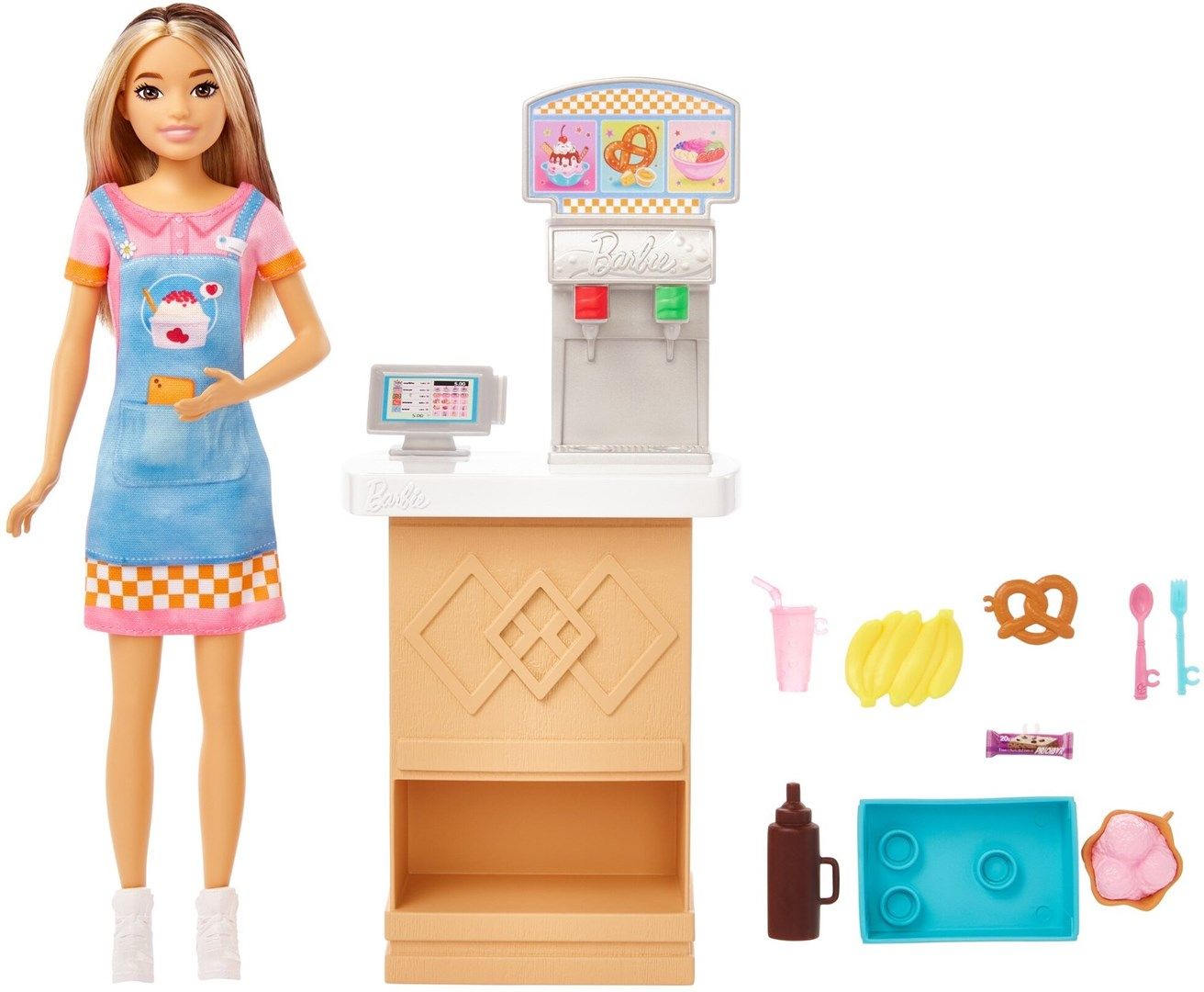 Barbie Doll Skipper First Job Snack Bar HKD79 MATTEL_2