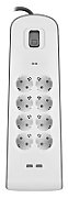 Belkin BSV804VF2M surge protector White 8 AC outlet(s) 2 m_1