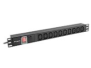 LANBERG PDU RACK POWER STRIP (1U 10A 7X IEC C13 2M)_1