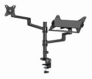 Gembird MA-DA-04 monitor mount / stand 81.3 cm (32 ) Black Desk_11