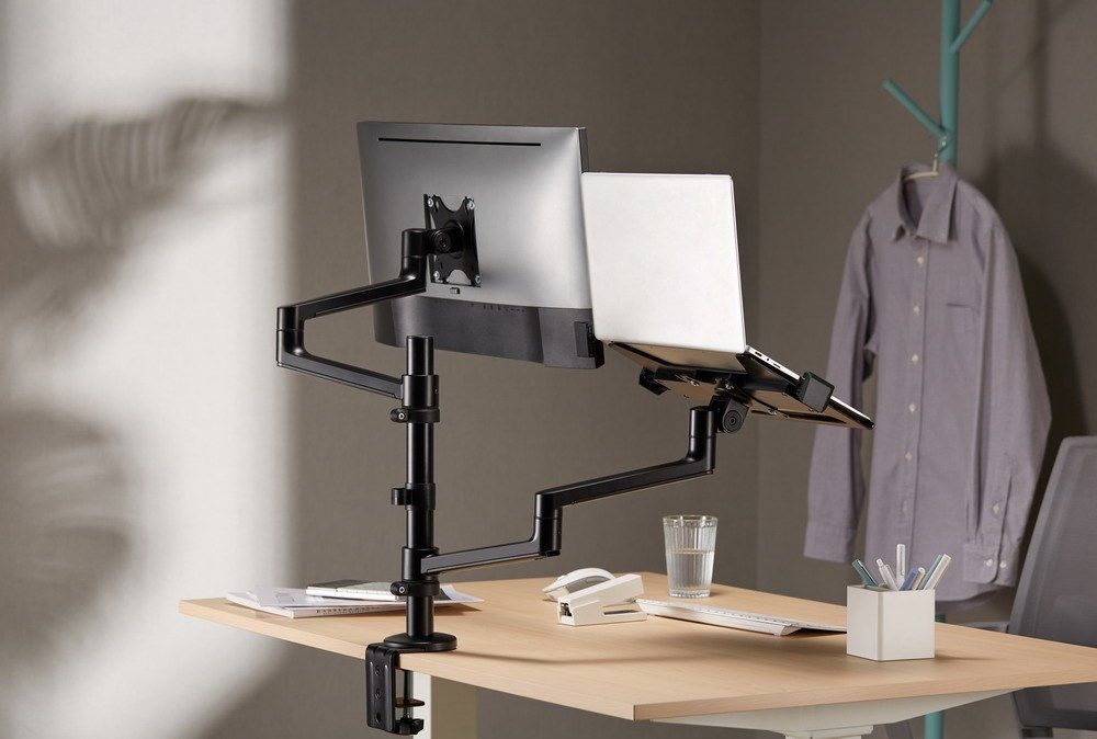 Gembird MA-DA-04 monitor mount / stand 81.3 cm (32 ) Black Desk_14