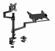 Gembird MA-DA-04 monitor mount / stand 81.3 cm (32 ) Black Desk_2