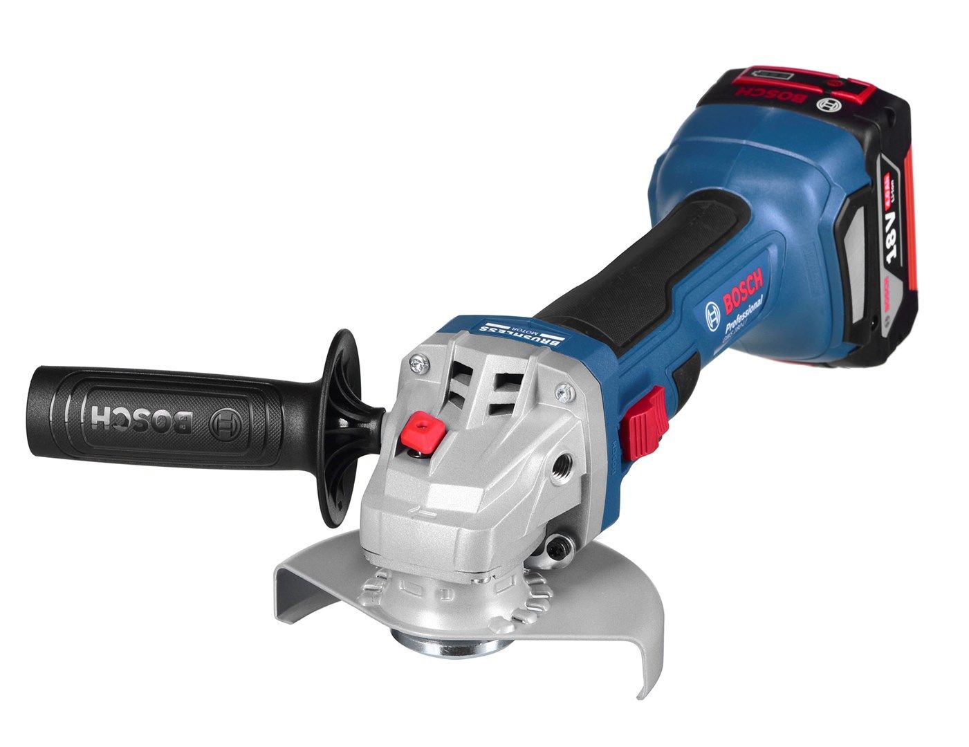 BOSCH ANGLE GRINDER 18V GWS 180-LI 2x4 0Ah CASE_2