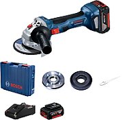 BOSCH ANGLE GRINDER 18V GWS 180-LI 2x4 0Ah CASE_15