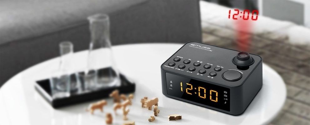 Muse | M-178P | Black | Clock radio_2