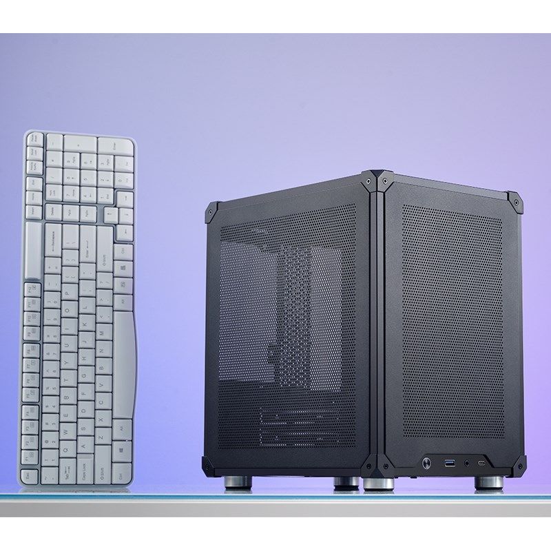 Jonsbo C6 Micro-ATX Case - black_3