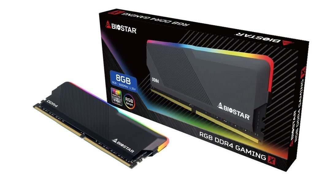 Biostar RGB DDR4 GAMING X memory module 8 GB 1 x 8 GB 3600 MHz_5