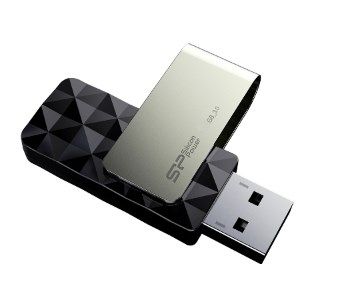 Silicon Power Blaze B30 USB flash drive 256 GB USB Type-A 3.2 Gen 1 (3.1 Gen 1) Black  Silver_2