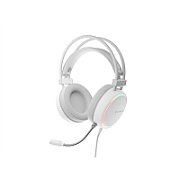 Genesis | On-Ear Gaming Headset | Neon 613 | Built-in microphone | 3.5 mm  USB Type-A | White_1