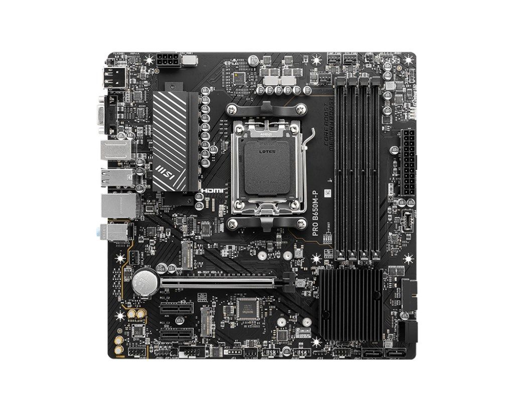 MSI PRO B650M-P motherboard AMD B650 Socket AM5 micro ATX_4