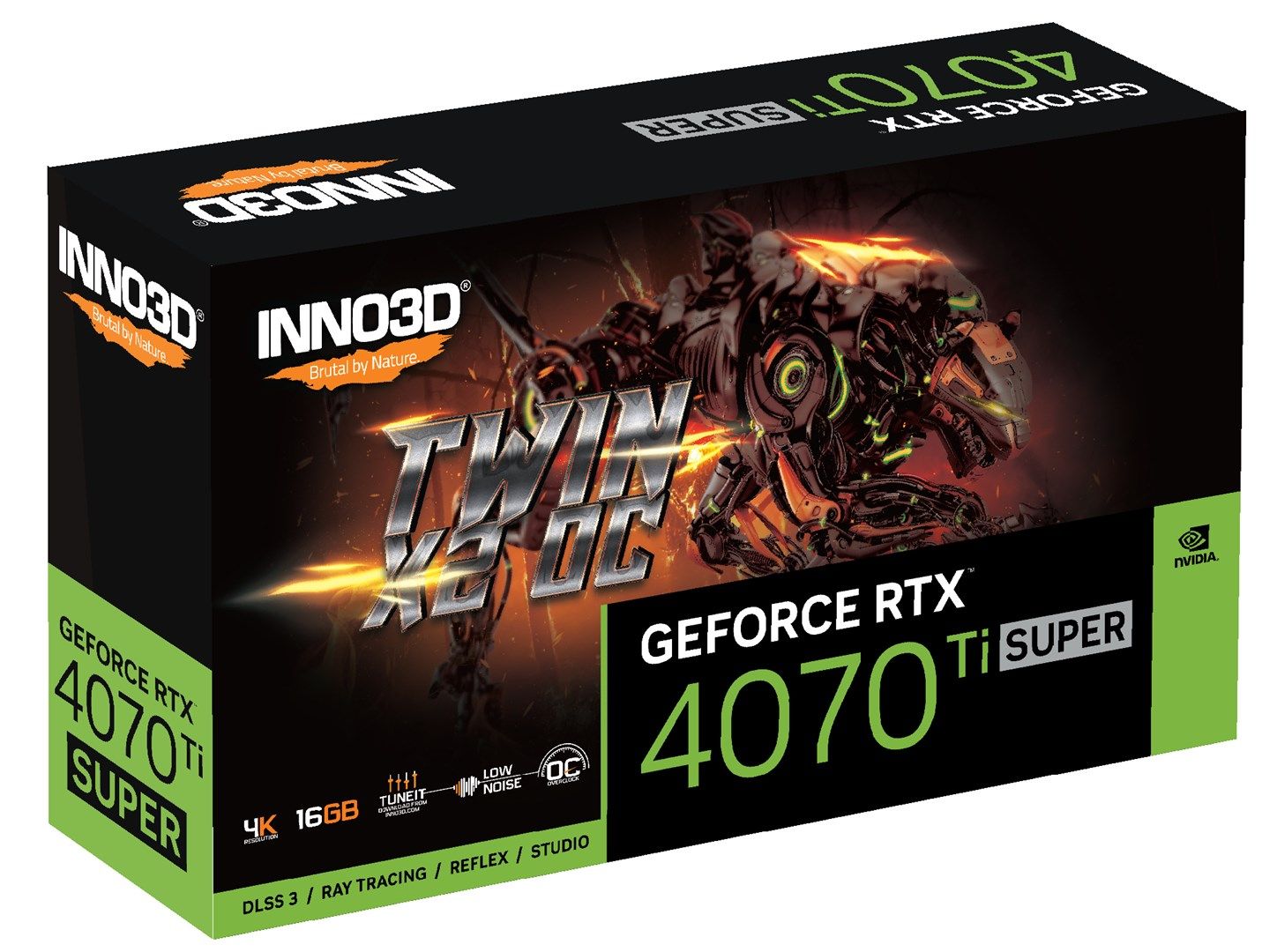 Inno3D GEFORCE RTX 4070 Ti SUPER TWIN X2 OC NVIDIA 16 GB GDDR6X_3