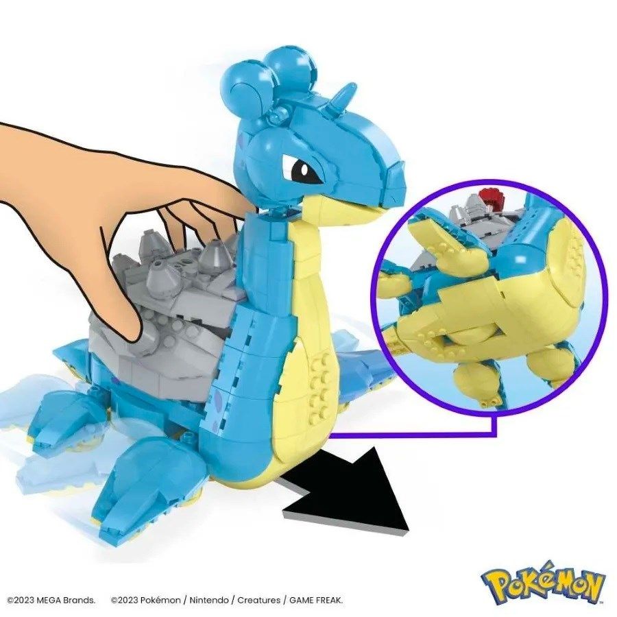 MEGA Pokemon Lapras HKT26 MATTEL p5_6